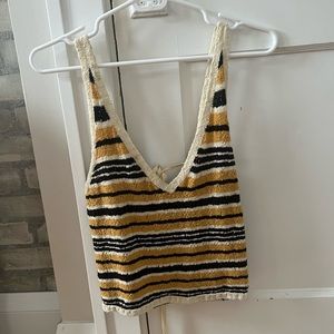 Free People Striped Tank Top